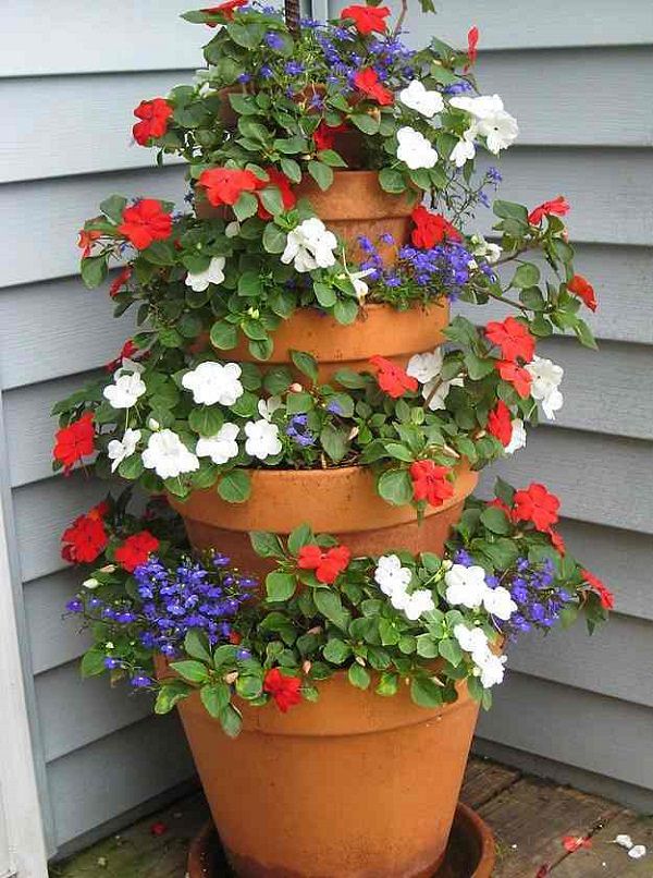 Build A Simple Flower Tower